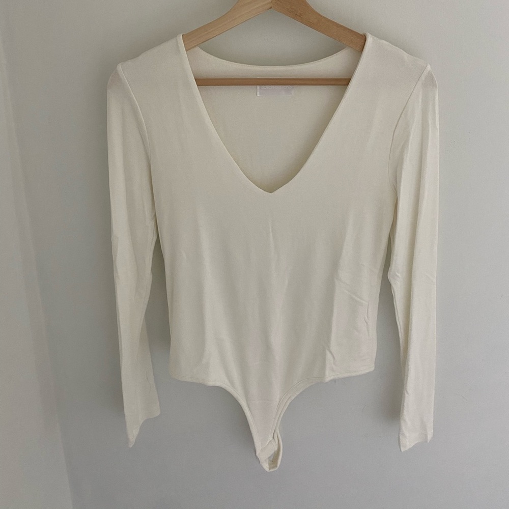 White Mendocino Bodysuit- NEVER WORN